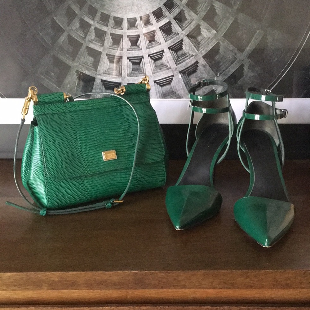 Dolce & Gabbana Mini Green Miss Sicily bag